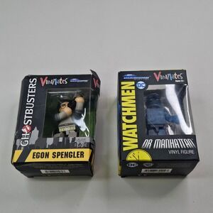 Diamond Select Vinimates Kids Multi Ghostbusters Egon & Watchmen Dr Manhattan
